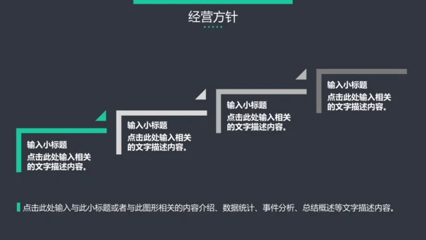 黑色高端大气企业介绍通用PPT模板