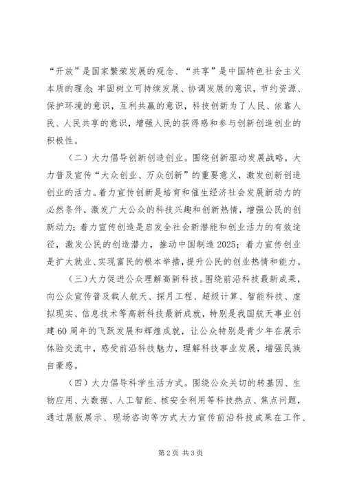 全县某年全国科普日活动方案.docx