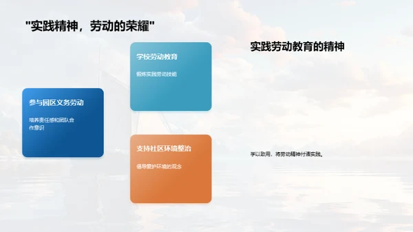 劳动力量：人生的启航