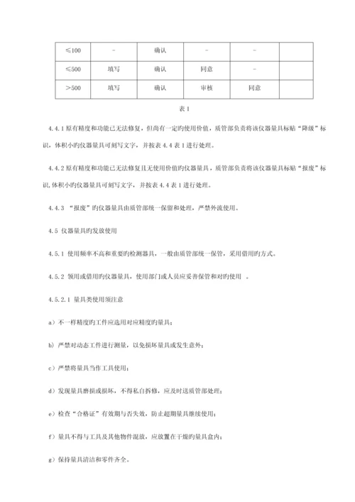 计量器具管理及检定制度.docx