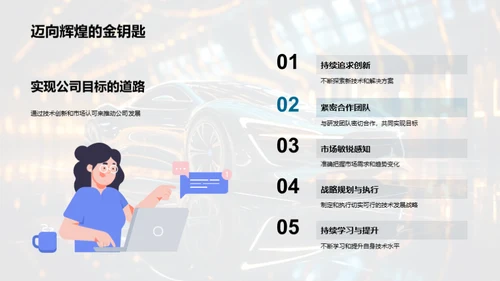 研发创新，驱动汽车未来