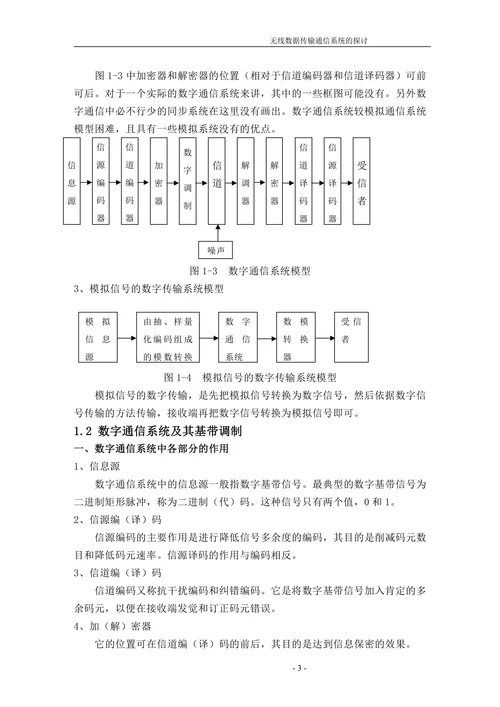 无线数据传输通信系统的研究