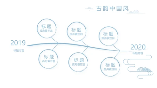 大气中国风党风廉政文化工作总结PPT