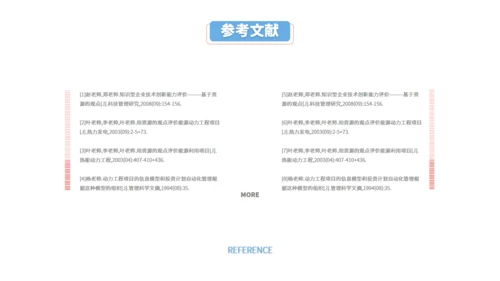 能源动力简约风毕业答辩通用PPT模板