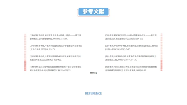能源动力简约风毕业答辩通用PPT模板