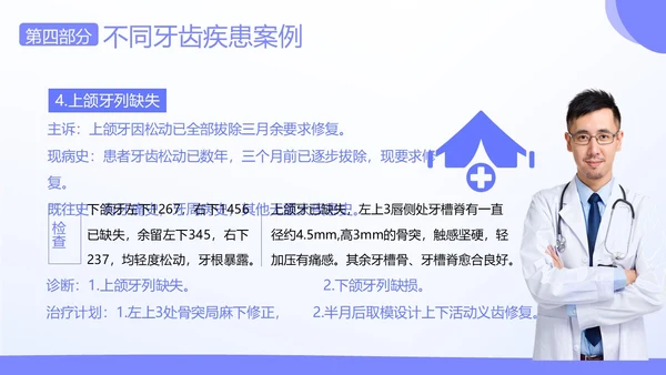 口腔病例书写标准护理护士培训PPT课件病例讨论