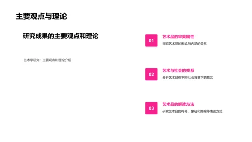 艺术学理论报告PPT模板