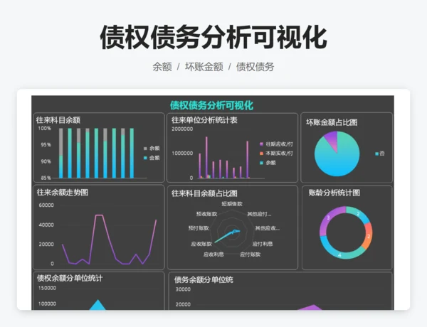 债权债务分析可视化