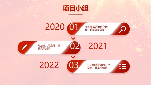 红色喜庆竞选学生会班干部动态PPT模板