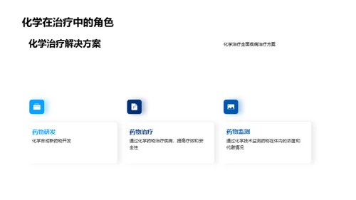 化学力量：医疗新篇章