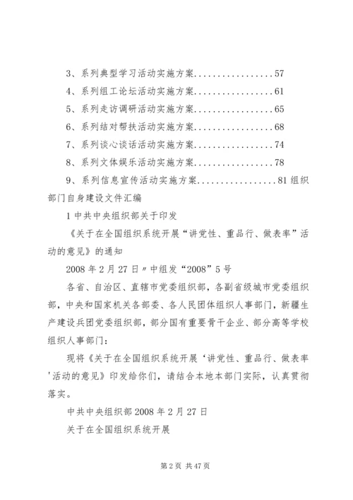 学习组织部门自身建设心得体会精编.docx