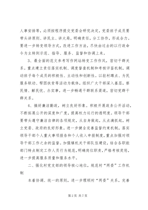 关于加强农村基层组织规范化建设的意见 (10).docx