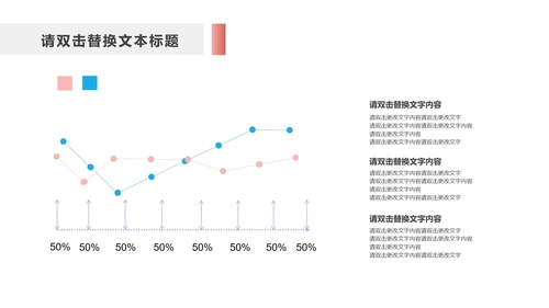 黑色简约风几何数据报告PPT模板