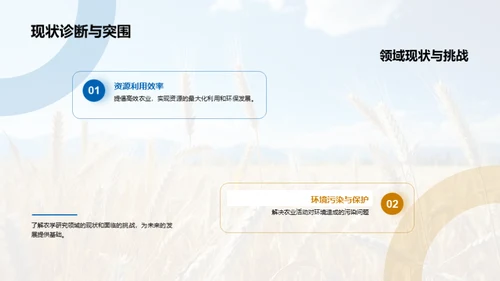 农学研究的探索与影响