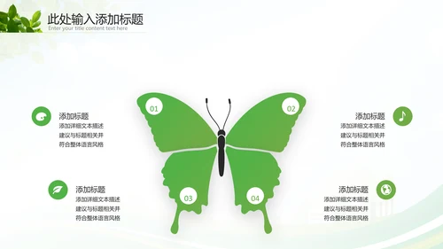 绿色环保节能生态新能源环境保护宣传动态ppt