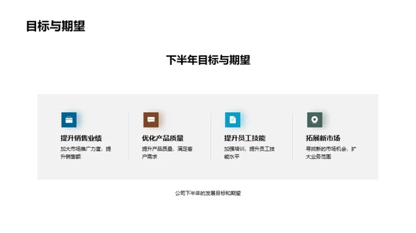 半年业绩回顾与展望