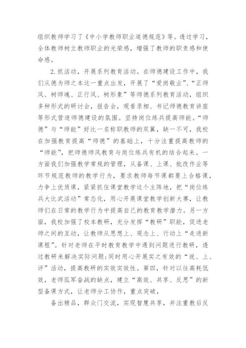 师德师风个人总结.docx