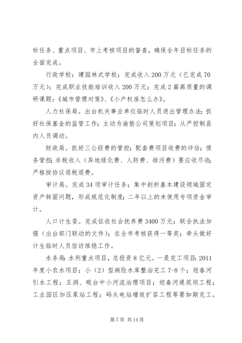 副县长在半年“回头看”经济工作会议上的讲话(摘要).docx
