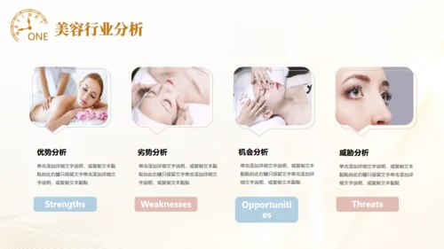 皮肤管理美容医美培训通用PPT模板