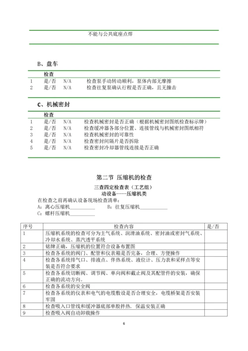 常减压车间三查四定程序文件.docx