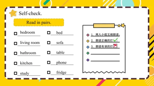 人教PEP版小学英语四年级上册期末复习 Unit 4-Unit 5 课件（共47张PPT）