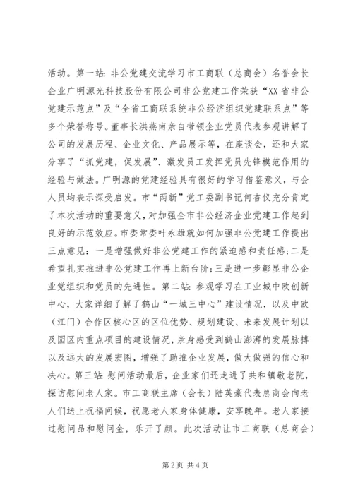 迎七一系列党日活动简报.docx