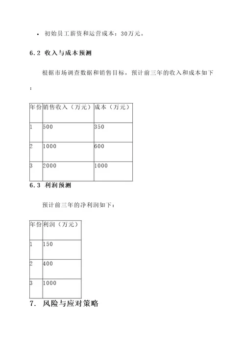文具企业创业方案