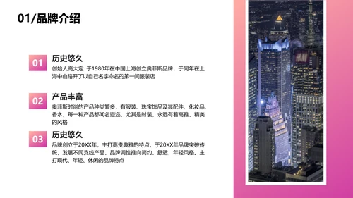 渐变简约风品牌推广营销方案