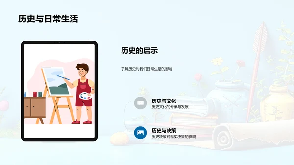 历史事件研究报告PPT模板