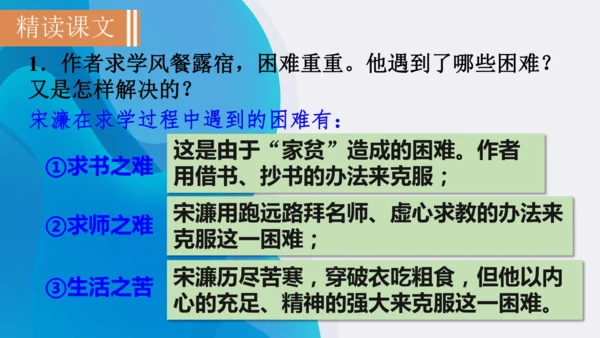 11《送东阳马生序》课件
