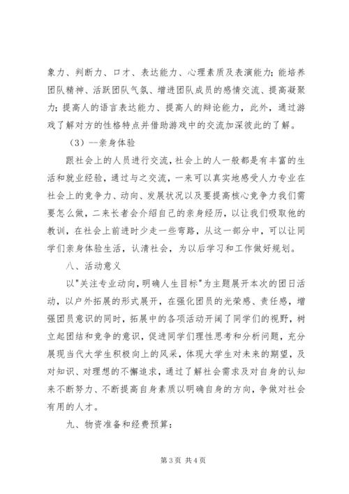 活力在基层主题团日活动计划总结.docx