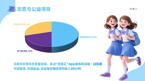 蓝色3D风成长新起点：开学季新学年规划开学班会PPT模板