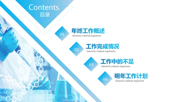 基因生物化学医疗医学DNA学术研究PPT