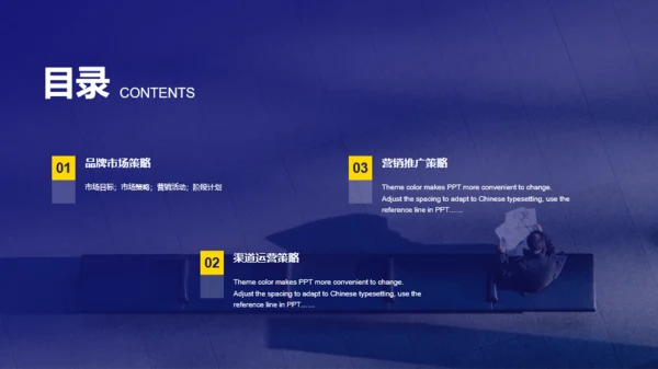 紫色运营计划市场策划PPT案例