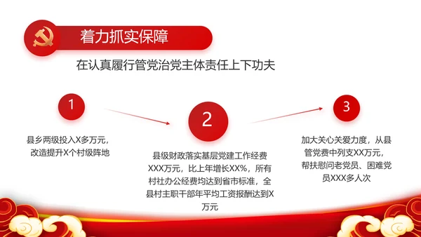 选优配强村干部乡村振兴建功业党建PPT模板