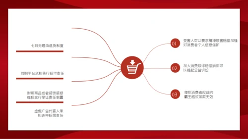 消费者权益日打假通用PPT模板