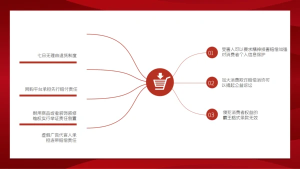 消费者权益日打假通用PPT模板