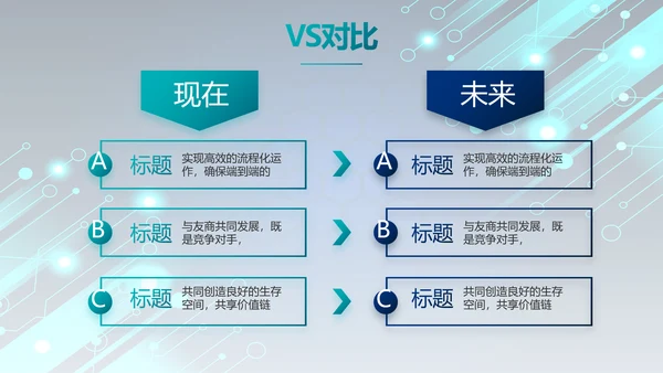 蓝色科技感年终工作总结汇报动态PPT
