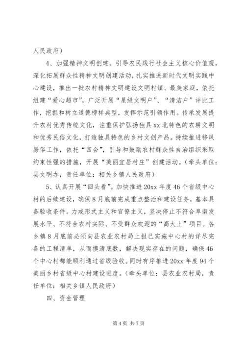 美丽乡村建设实施方案 (3).docx