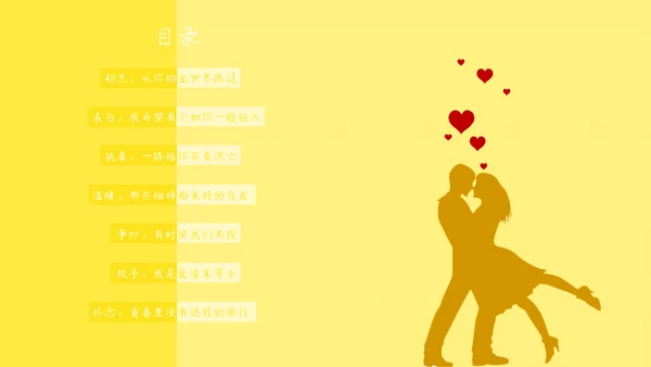 从你的全世界路过读书心得PPT模板