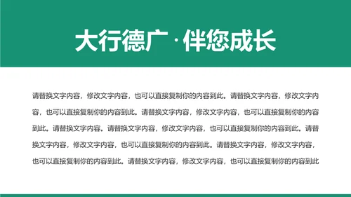 简约中国农业银行农行工作总结汇报PPT
