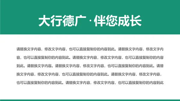 简约中国农业银行农行工作总结汇报PPT