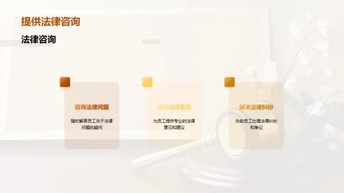 法律部门业绩与展望