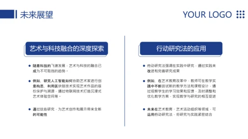 蓝色简约风大学毕业论文答辩模板PPT