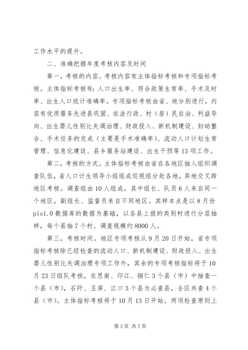 副县长在全县人口计生迎检工作会议上讲话.docx