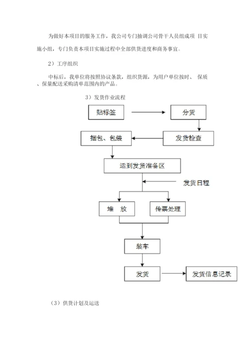 百货类产品配送服务方案.docx