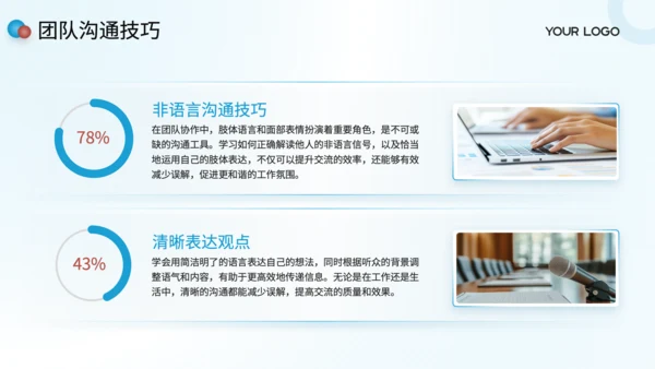 绿色商务风新人常见问题解答手册PPT