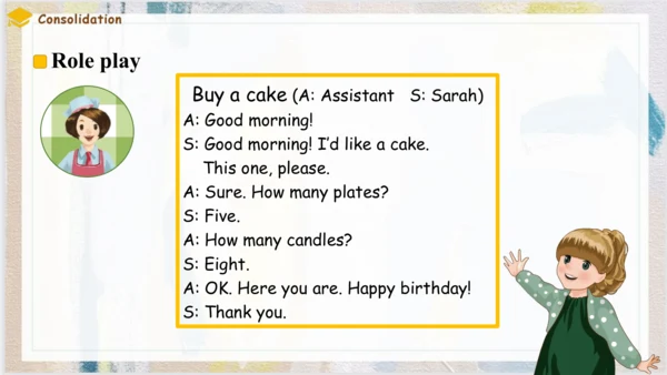 Unit 6 Happy birthday! A Let's talk & Count and sa