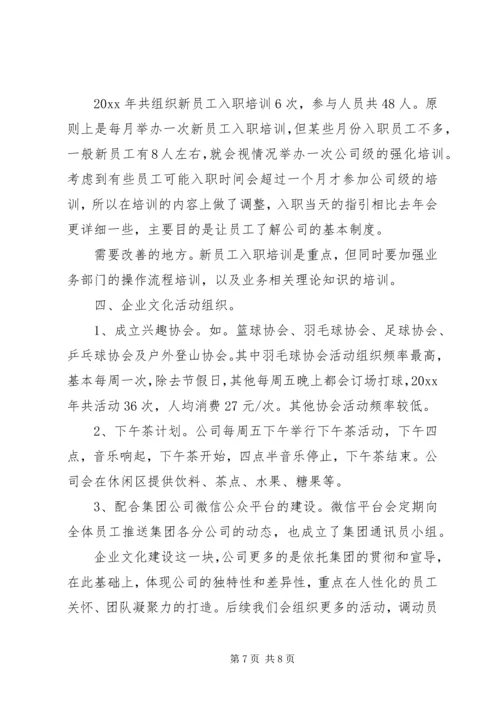 人力资源公司某年终工作总结.docx