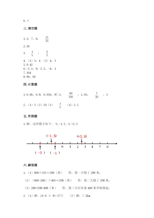 成都市龙泉驿区六年级下册数学期末测试卷精选.docx